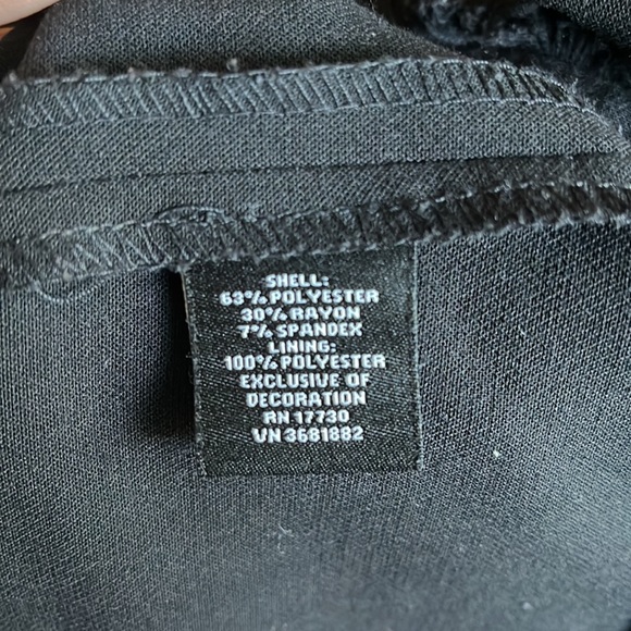 Black Victoria Beckham Top - Picture 6 of 8